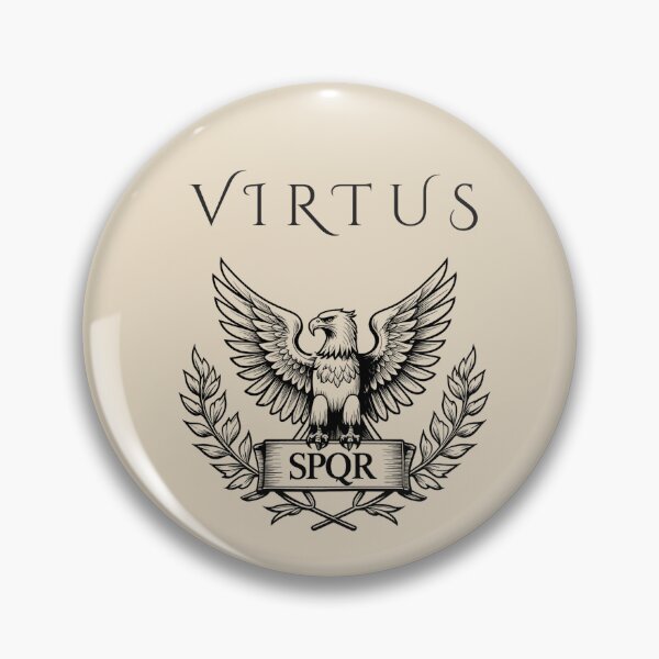 Item preview, Virtus Latin Word | Courage Virtue Excellence | Ancient Roman Motto designed and sold by semenol.