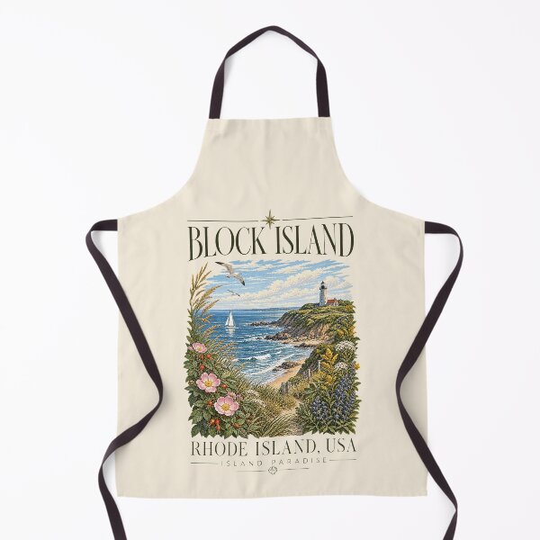 Item preview, BLOCK ISLAND, Rhode Island, USA [Botanical Illustration] designed and sold by elektronen.