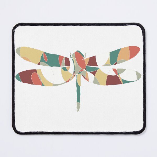 Item preview, Grey & Yellow Dragonfly No. 5 - Minimalist Insect Line Art designed and sold by iampaulmorris.