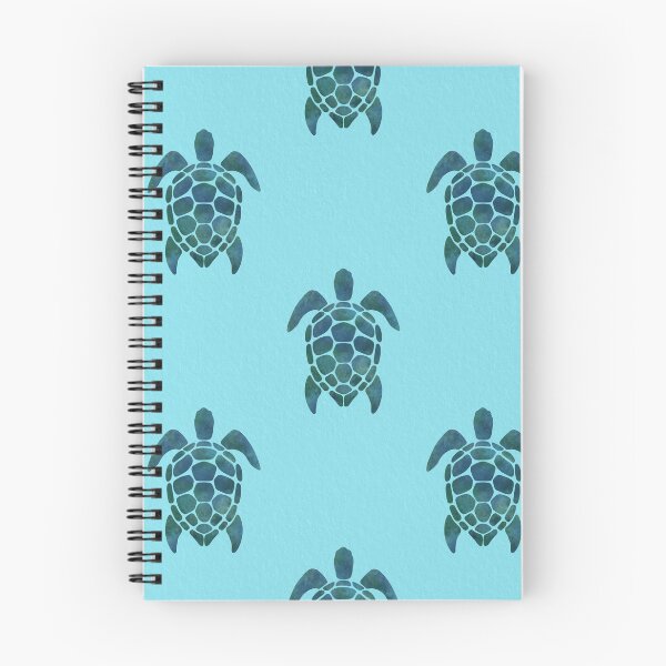 Item preview, Turtles pattern light blue designed and sold by Ana Gorozpe.