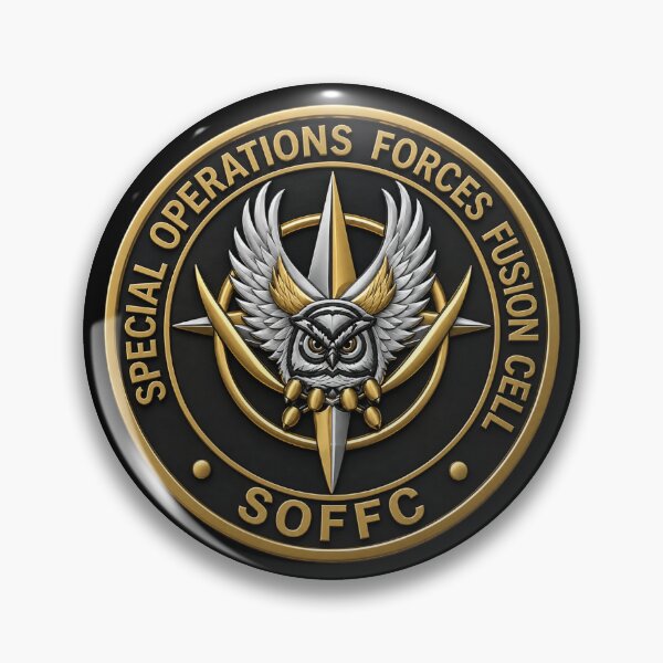 Item preview, Special Operations Forces Fusion Cell - SOFFC - 3D - Enhanced designed and sold by Military Insignia Products.