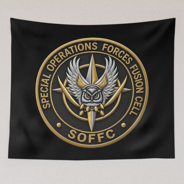 Item preview, Special Operations Forces Fusion Cell - SOFFC - 3D - Enhanced designed and sold by Military Insignia Products.