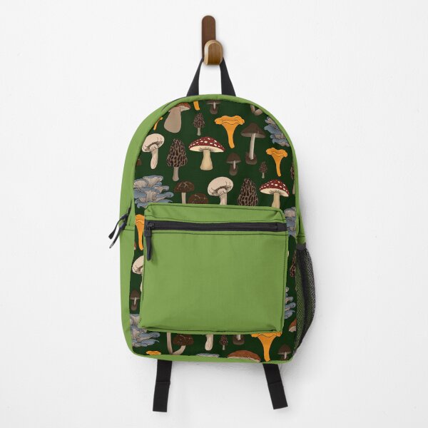 Item preview, Green mushroom pattern designed and sold by Designsbyleahhh.