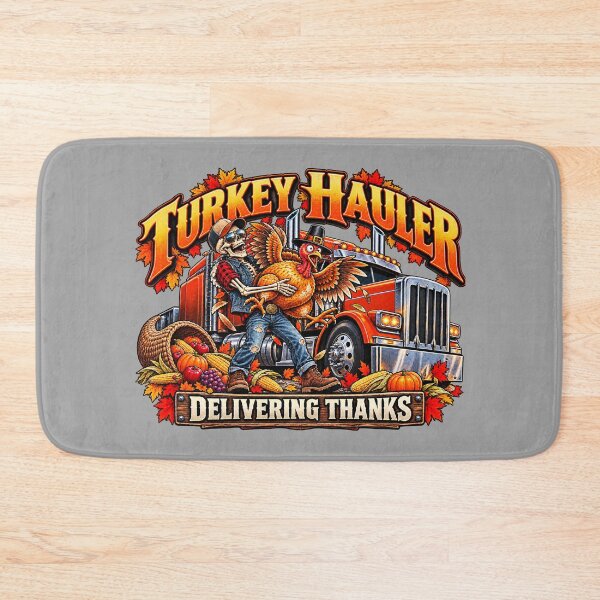 Item preview, Thanksgiving Skeleton Trucker - Turkey Hauler designed and sold by NomadForge.