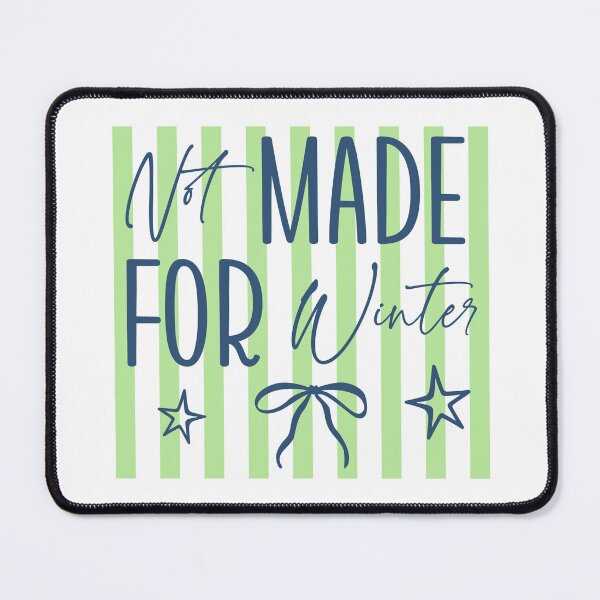 Item preview, It’s Made For Winter Cozy Seasonal Bow Quote designed and sold by LASTIQUE-dd.