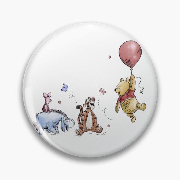 Item preview, Winnie The Pooh and Friends Illustration designed and sold by GraceArkell.