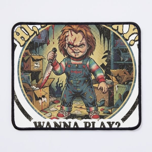 Item preview, I'm Chucky, shall we play? designed and sold by LadyCartoon.