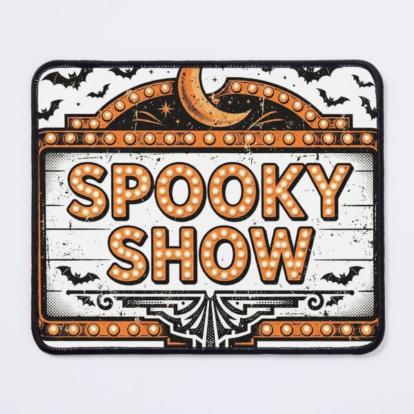 Item preview, Spooky Show Marquee Shirt — Vintage Horror Movie Tee designed and sold by unthinkabletees.
