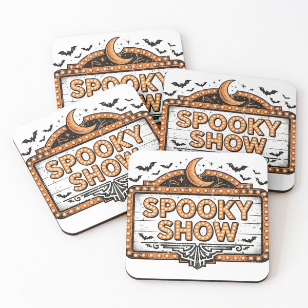 Item preview, Spooky Show Marquee Shirt — Vintage Horror Movie Tee designed and sold by unthinkabletees.