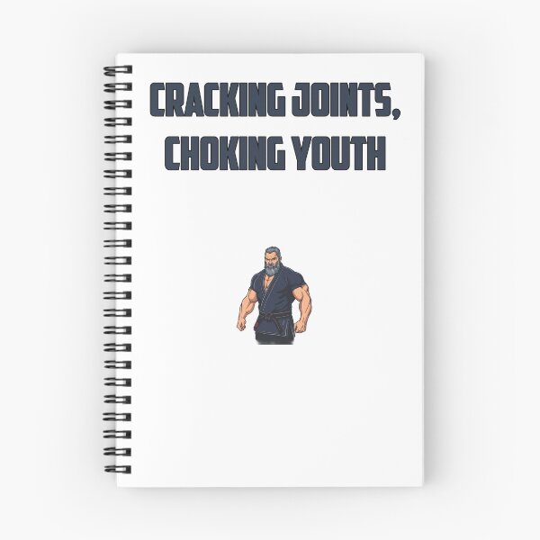 Item preview, Cracking Joints Choking Youth Funny BJJ Mat Humor designed and sold by Martial-Art-23.
