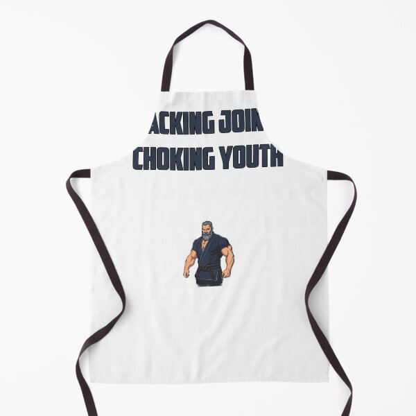 Item preview, Cracking Joints Choking Youth Funny BJJ Mat Humor designed and sold by Martial-Art-23.