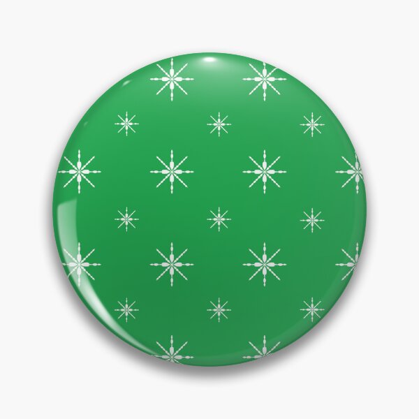 Item preview, Snowflakes on Green Background designed and sold by Nana Dancer Designs.