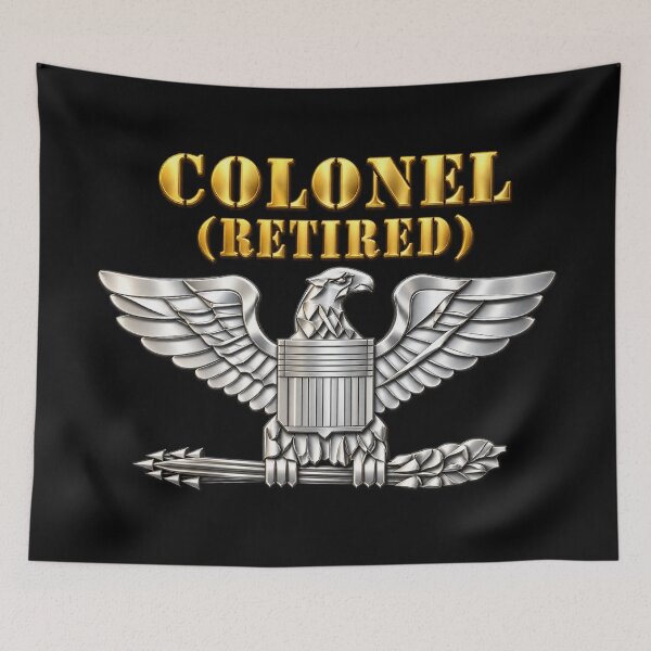 Item preview, Colonel - Retired - 3D - Enhanced designed and sold by Military Insignia Products.