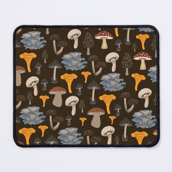Item preview, Brown mushroom pattern designed and sold by Designsbyleahhh.