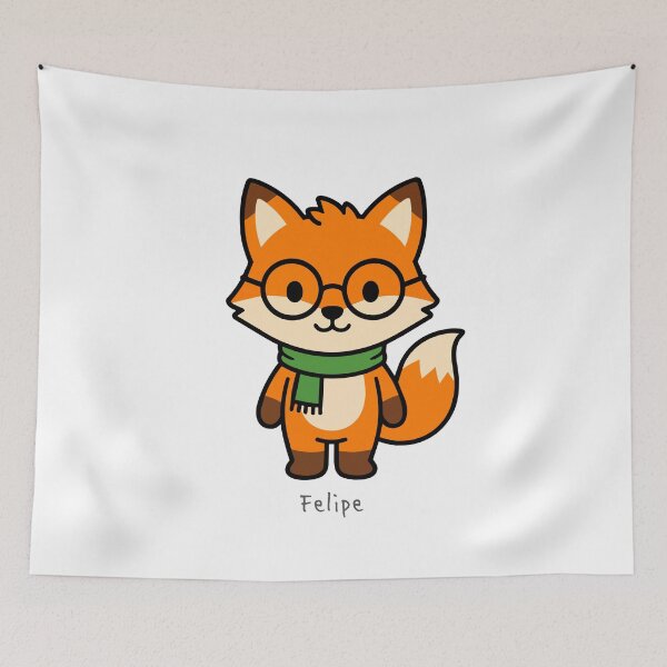 Item preview, Felipe the clever fox - Char Char Bear & Friends designed and sold by Asterisk-a.