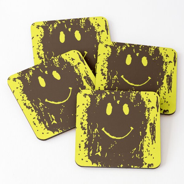 Item preview, Forrest Gump - Mud Splatter Smiley Face designed and sold by Presents For The Dead.