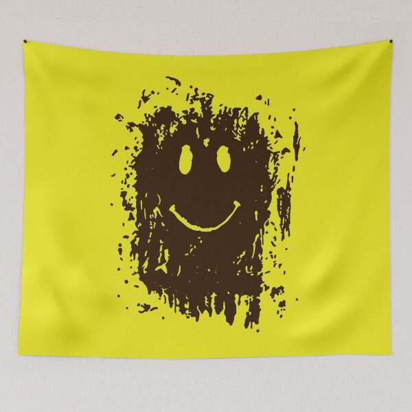 Item preview, Forrest Gump - Mud Splatter Smiley Face designed and sold by Presents For The Dead.