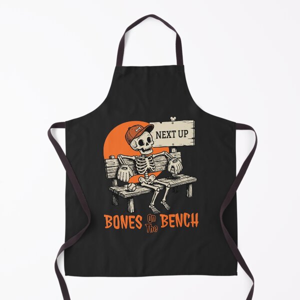 Item preview, Halloween Baseball Skeleton – Bones on the Bench designed and sold by MASMUS27.