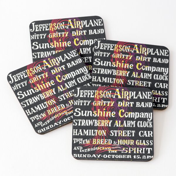 Item preview, Jefferson Airplane concert poster 1967 designed and sold by colliophoto.