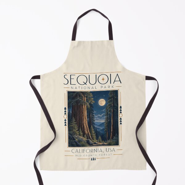 Item preview, Sequoia National Park, California, USA [Vintage Illustration] designed and sold by elektronen.