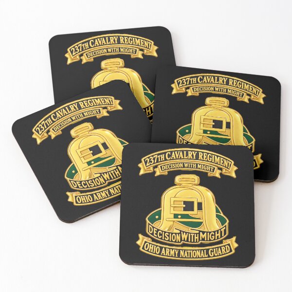 Item preview, Army - 237th Cavalry Insignia - DUI - Banners - Ohio Army National Guard - Enhanced designed and sold by Military Insignia Products.