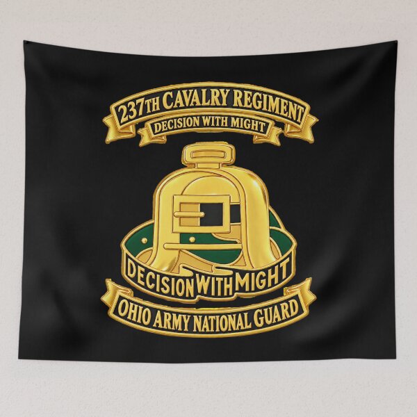 Item preview, Army - 237th Cavalry Insignia - DUI - Banners - Ohio Army National Guard - Enhanced designed and sold by Military Insignia Products.
