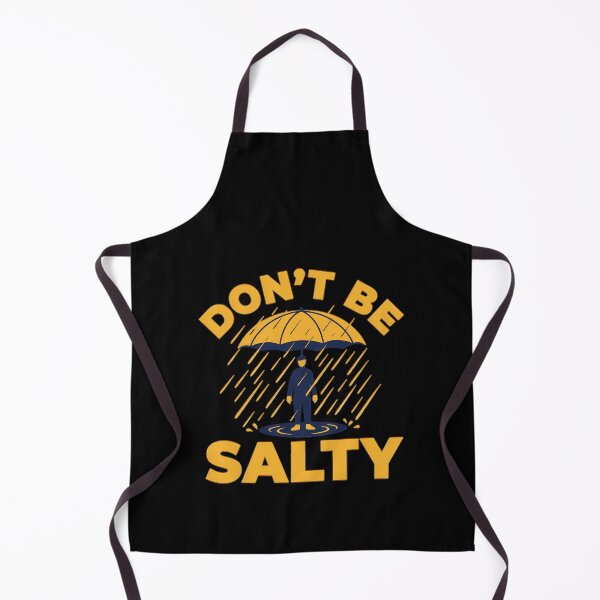 Item preview, Dont Be Salty Rain Umbrella Weather Humor designed and sold by Enea Kelo.