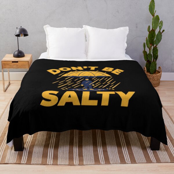 Item preview, Dont Be Salty Rain Umbrella Weather Humor designed and sold by Enea Kelo.