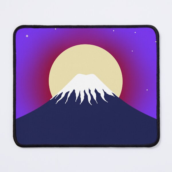 Item preview, Mount Fuji under Big Full Moon designed and sold by ArtisticJump.
