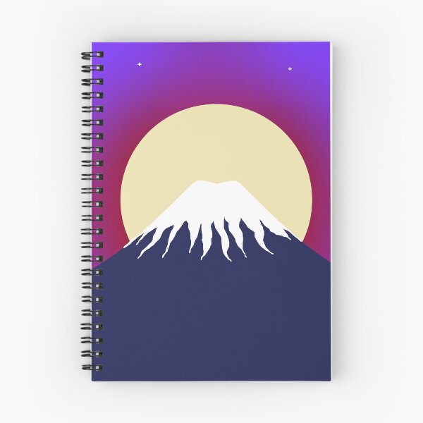Item preview, Mount Fuji under Big Full Moon designed and sold by ArtisticJump.