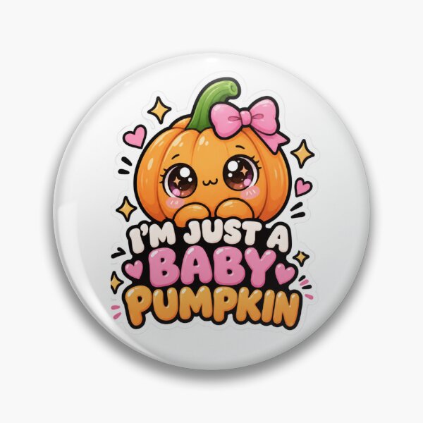 Item preview, Cute Baby Pumpkin Pink Bow Halloween designed and sold by Artistprinter.