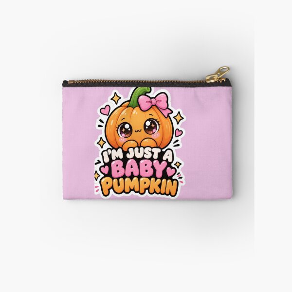 Item preview, Cute Baby Pumpkin Pink Bow Halloween designed and sold by Artistprinter.