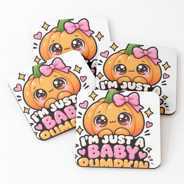 Item preview, Cute Baby Pumpkin Pink Bow Halloween designed and sold by Artistprinter.
