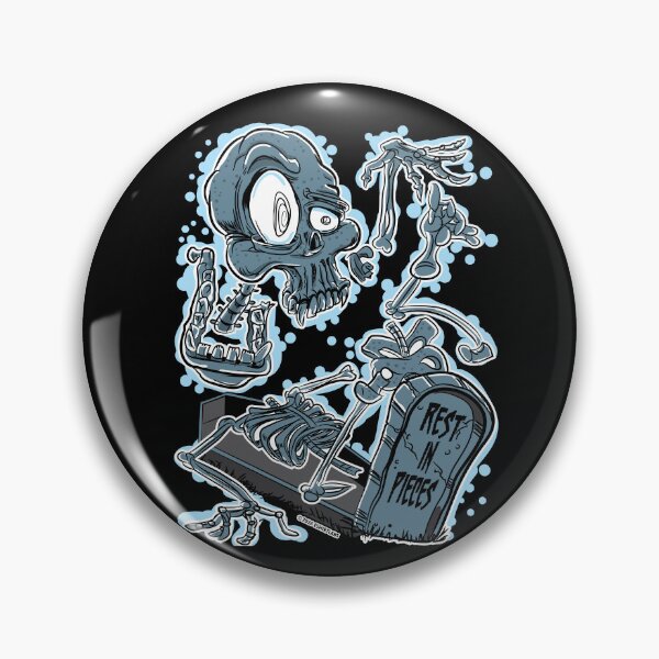 Item preview, Skeleton, Rest in Pieces, Halloween designed and sold by eShirtLabs.