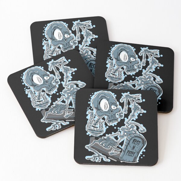 Item preview, Skeleton, Rest in Pieces, Halloween designed and sold by eShirtLabs.