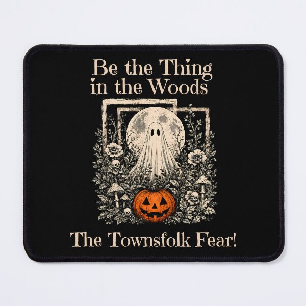 Item preview, Be the Thing in the Woods the Townfolk Fear! Ghost and Pumpkin designed and sold by WigOutlet.