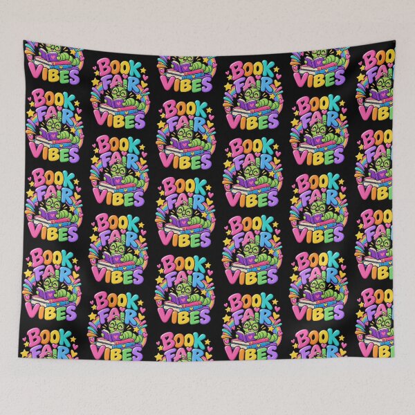 Item preview, Book Fair Vibes Colorful Design designed and sold by DarkRelicStudio.