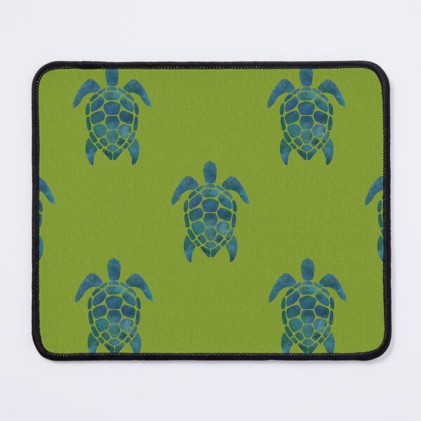 Item preview, Turtles pattern green designed and sold by Ana Gorozpe.
