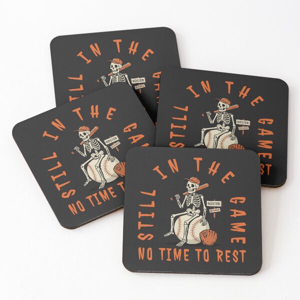 Item preview, Still in the Game No Time to Rest – Halloween Baseball designed and sold by MASMUS27.