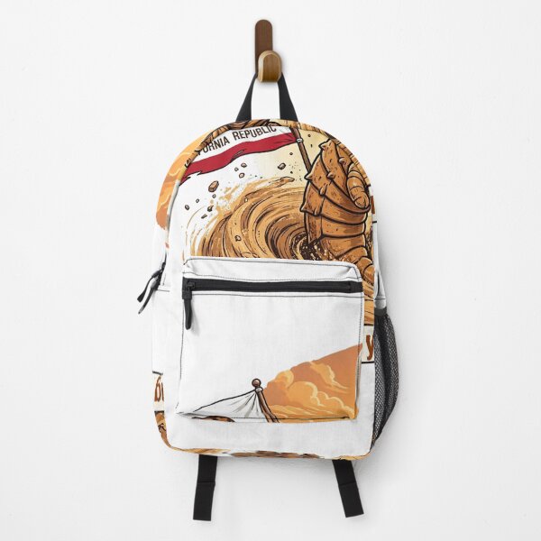 Item preview, California Sandworm Adventure Funny Travel Art designed and sold by CozyandBright91.