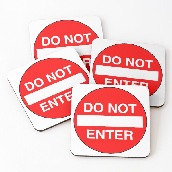 Item preview, DO NOT ENTER designed and sold by BIGPIX91011.