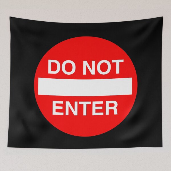 Item preview, DO NOT ENTER designed and sold by BIGPIX91011.