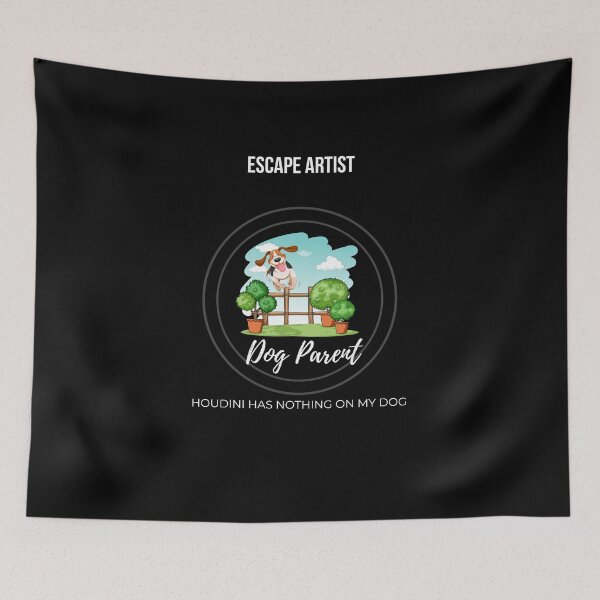 Item preview, escape artist dog houdini has nothing on him shirt – heartfelt escape artist dog owner pet lover gift designed and sold by Zyvora-merch.