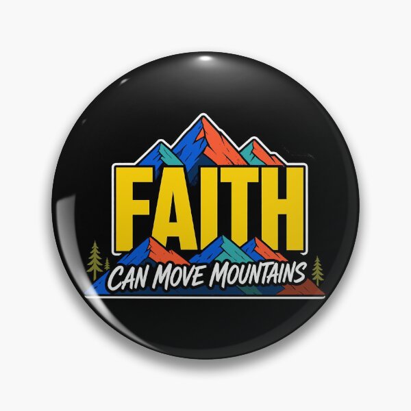 Item preview, Matthew 17:20 Faith Can Move Mountains designed and sold by plushism.
