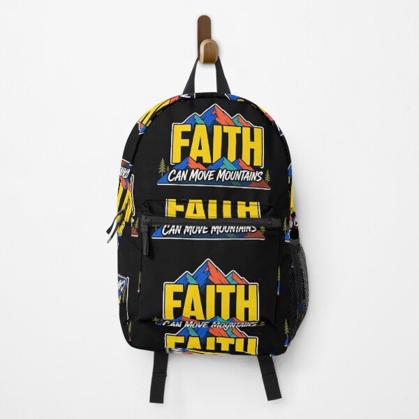 Item preview, Matthew 17:20 Faith Can Move Mountains designed and sold by plushism.