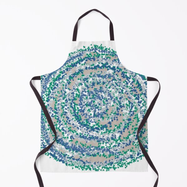 Item preview, Teal & Blue Flow Spiral No. 10 - Dotted Spiral Art designed and sold by iampaulmorris.