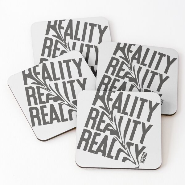 Item preview, Reality Check Mindset Motivational Typography Art designed and sold by Mr besho.