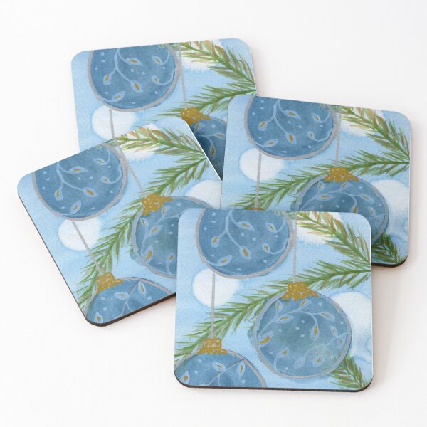 Artikelvorschau, Blaue Ornamente entworfen und verkauft von SunnyOneStudio.