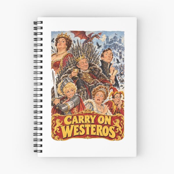 Item preview, Carry On Westeros – Fantasy Comedy Parody designed and sold by ChickenFund.