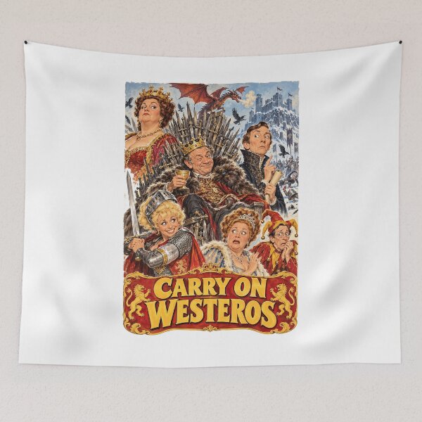 Item preview, Carry On Westeros – Fantasy Comedy Parody designed and sold by ChickenFund.